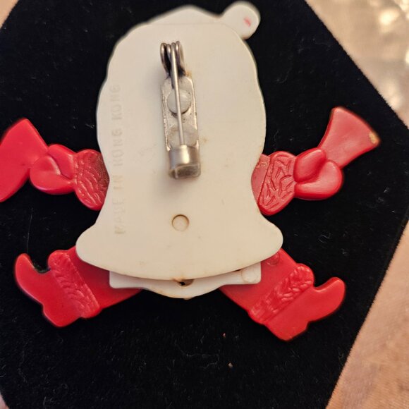Vintage Santa Pin - Picture 4 of 5
